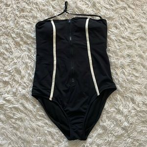 Women’s Apt. 9 One Piece Black Swimsuit Size Large
